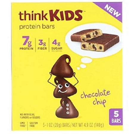 Think Kids Protein Bars Chocolate Chip (Best Protein Bars For Kids)