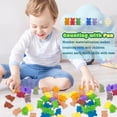 thumbnail image 3 of Xinhuidalsq Rainbow Counting Bears Juego de 100 10 Colores Clasificación Teddy Plastic Bears Manipulativos matemáticos para niños pequeños 1 Pulgada Bear Conters Edades 3 Niños, 3 of 5
