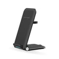 thumbnail image 3 of Cargador inalámbrico tres en uno, cargador inalámbrico plegable, adecuado para el soporte de carga rápida para teléfonos Apple y Huawei, 3 of 5