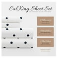 thumbnail image 2 of 4 Piece California King Bedding Sheet Set (Navy Blue) - Sleep Better Than Ever with These Ultra-Soft Cooling Bed Sheets for Your California King Size Bed - Deep Pocket Fits 16" Mattress, 2 of 8