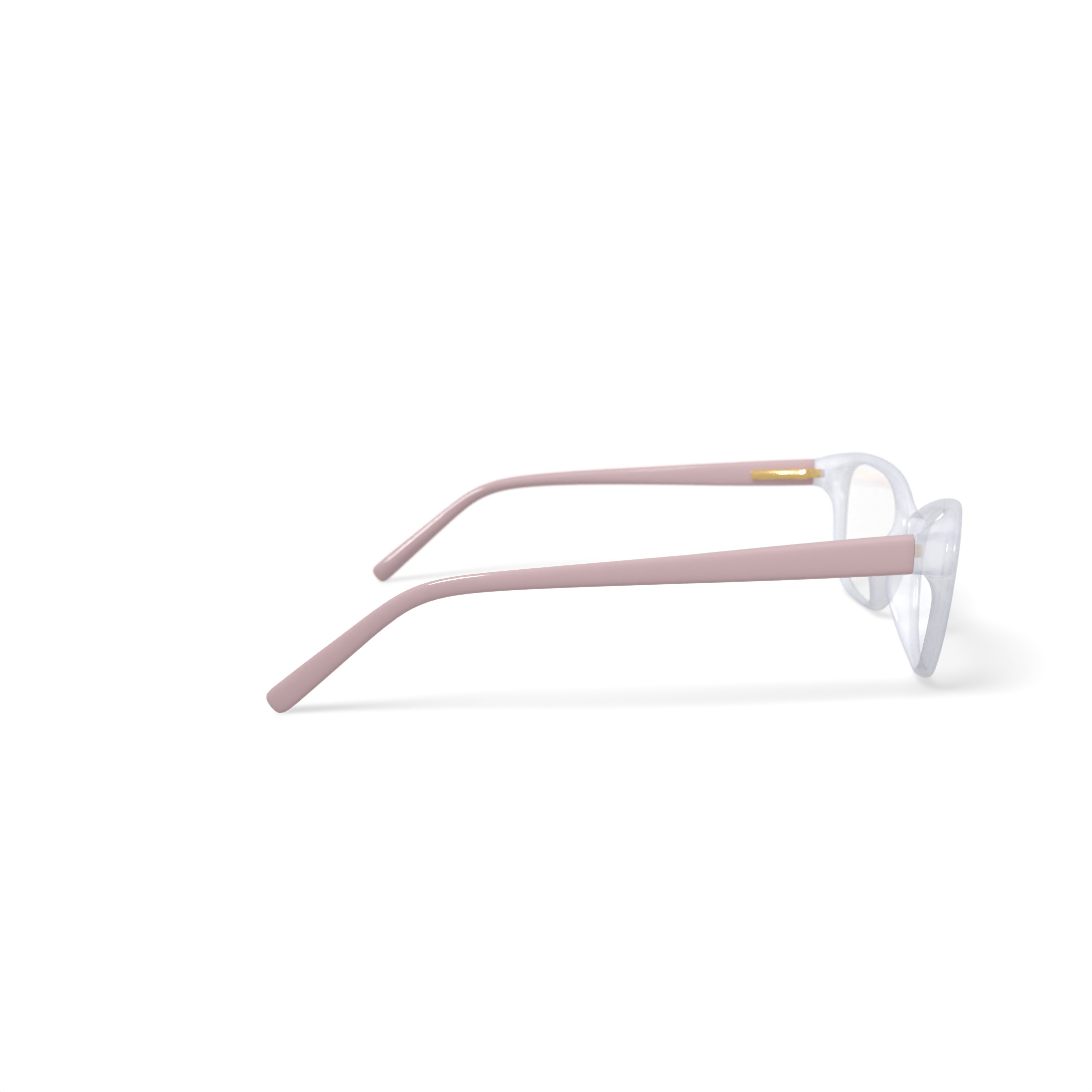 DKNY Women's DK5011 Prescription Eyeglasses with Case, Nude