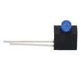 thumbnail image 4 of 3mm Led Lampshade 3mm Led Light Diodes Led Holder Industrial Control Components 100Pcs LED Holder 3mm Lampshade 90 Degree Bend With Light Industrial Control ComponentsBlue Light, 4 of 8