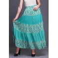 thumbnail image 2 of Bimba 5 Tier Cotton SkirtsÂ&nbsp;ForÂ&nbsp;Women Long Length Cotton Printed Skirt Summer, 2 of 5