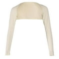 thumbnail image 2 of Tops de Hijab jinwen de una pieza funda de brazo de Modal Beige, 2 of 8