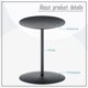 thumbnail image 5 of Candle Holder Wax Centerpiece Set of 5 Plate for Tables or Floor with Black Iron, 5 of 6