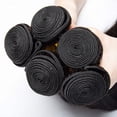 thumbnail image 5 of Extensiones de cabello humano Natural brasileño, mechones ondulados con cierre de encaje 4x4, 3/4 unidades, 5 of 5