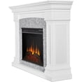 thumbnail image 5 of Real Flame Deland 63" Grand Electric Fireplace in White, 5 of 9