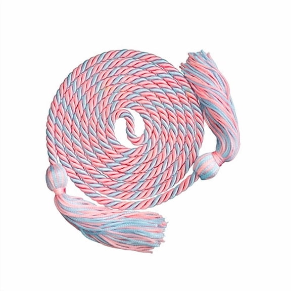 Honors Graduation Academic Honor Cord |(Pink/Light Blue)