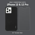 thumbnail image 5 of Pelican Protection Pack Tough Case and Screen Protector for Apple iPhone 12 and Apple iPhone 12 Pro - Black, 5 of 7