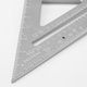 thumbnail image 3 of Regla triangular de aluminio de 7 pulgadas, regla de medición cuadrada de velocidad del transportador de ángulo Ndcxsfigh Para estrenar, 3 of 9