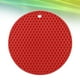 thumbnail image 4 of EeaseMX Tapete aislante de silicona con forma de panal, antideslizante, resistente al calor, para ollas, sartenes, cuencos y tazas (rojo), 4 of 8