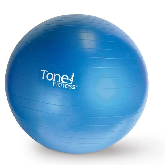 Tone Fitness Anti-burst Stability Ball, 55cm (Pink) or 65cm (Blue)