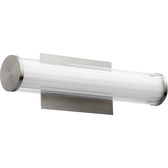 13W 1 Led Bathroom Light in Transitional Style 17.75 inches Wide By 5.25 inches High-Satin Nickel Finish Bailey Street Home 183-Bel-3399896