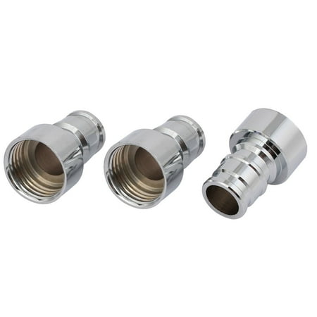 Unique Bargains 3pcs 1 2pt Copper Plating Faucet Aerators Adapters
