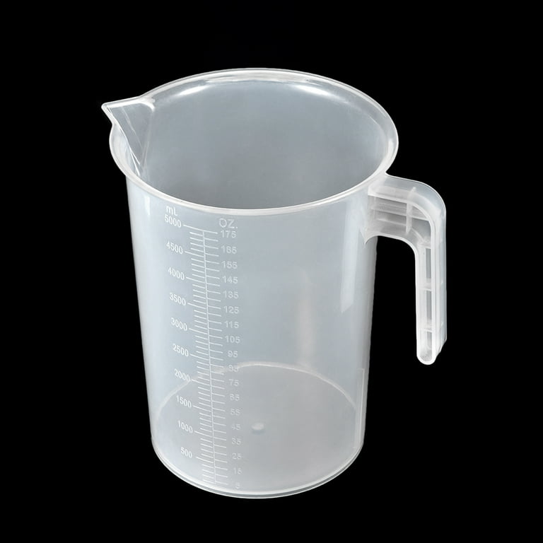 Plastic Pitcher 5000ml Kitchen Utensils with Handle Clear