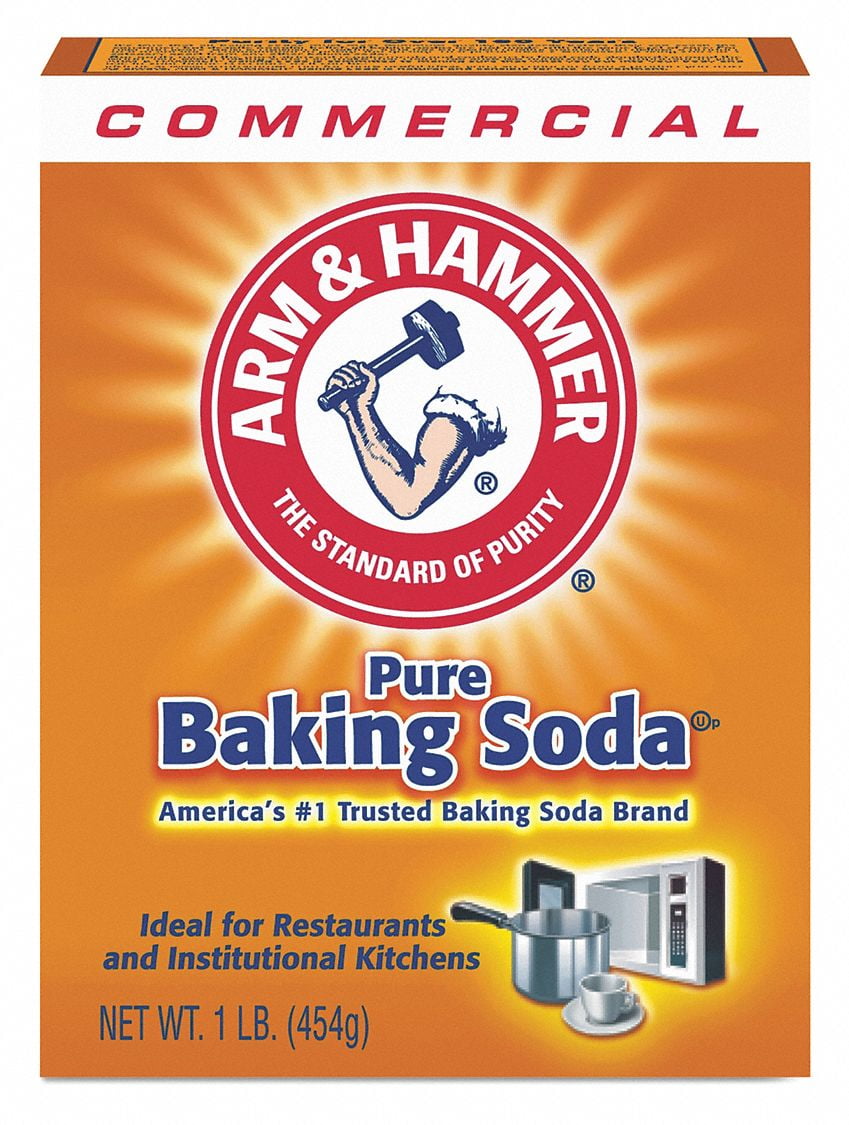 4 Arm & Hammer Pure Baking Soda The Standard of Purity @1lb *NEW* Ship Fast 
