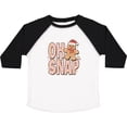thumbnail image 3 of Inktastic Oh Snap Gingerbread Man Girls Toddler T-Shirt, 3 of 5