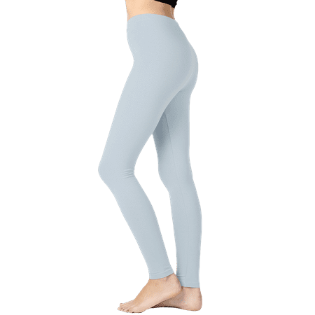 Women Premium Cotton High Waist Full Length (Best Leggings For Cellulite)