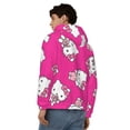 thumbnail image 5 of Lsque Sanrio for Mens Full-zip Hoodie, Zip-up Pullover Hooded Sweatshirt, Kangaroo Pocket Hoodie Ideal for Daily Wear, Travel, and Home-X-Large, 5 of 8
