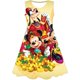 thumbnail image 1 of Vestidos de verano de Minnie Mouse, ropa para niños, trajes para niñas, vestido de serie de Disney con estampado de dibujos animados, ropa de bebé, faldas de una pieza 8T Gao Jinjia LED, 1 of 2