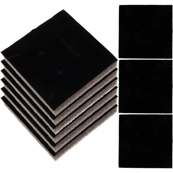 20 insertos de esponja para joyero, organizador de joyas y anillos (8x8 cm)