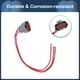 thumbnail image 5 of Conjunto de arnés de cableado de faros Unique Bargains para Hyundai Elantra 2019-2020, luces de señal de giro, arnés de cable 3 terminales 30 cm L 1 conjunto, 5 of 7