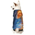 thumbnail image 1 of Fotbe Galactic Dog Swirls Art Sudadera con Estampado para Perros Pequeños – Suéter con Capucha para Mascotas, Tela Suave de Forro Polar con Bolsillo-X-Large, 1 of 7