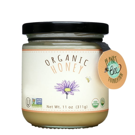GREENBOW Organic Honey 100% USDA Certified Organic, Gluten Free, NonGMO Organic Honey 11oz