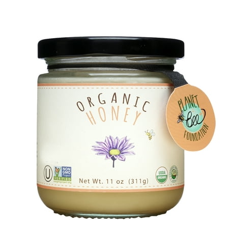 GREENBOW Organic Honey 100% USDA Certified Organic Gluten-Free NonGMO Organic Honey 11oz