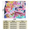 thumbnail image 4 of Manta de franela cálida y acogedora de Winx Club para sala de estar, dormitorio, cama, sofá, coche, mantas de vellón para todas las estaciones, regalos para niños, adolescentes y adultos, 40 x 30, 4 of 8