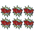 thumbnail image 2 of LAFGUR Cloth Patch,6Pcs Cloth Patch Colorful English Letters Hand-Made DIY Clothes Decoration Accessories,Cloth Sticker, 2 of 8