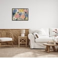 thumbnail image 2 of Stupell Industries Modern Mixed Flower Blooms Graphic Art Black Framed Art Print Wall Art, Design by Elizabeth Medley, 2 of 7