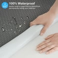 thumbnail image 2 of EMONIA 2 Pack 100% Waterproof Mattress Protector King Size 3D Air Fabric Cooling Mattress Cover Bed Pad Smooth Breathable Noiseless Washable with 8''-21'' Deep Pocket (Dark Gary,King 2 Pack), 2 of 7