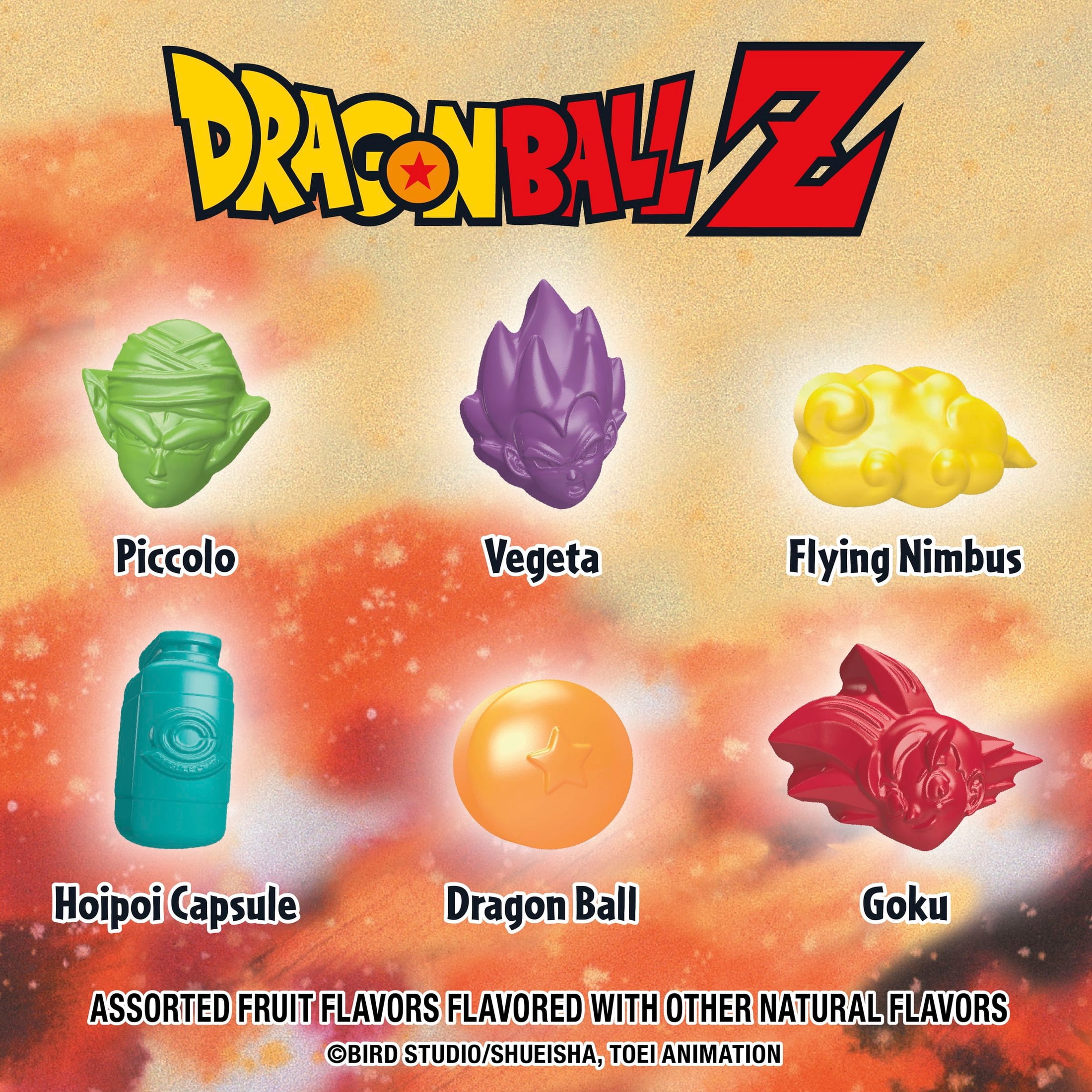 Dragon Ball Z Fruit Flavored Snacks, Gluten Free, 22 Ct, 17.6 oz