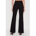 thumbnail image 4 of Women's Straight Leg Crepe Knit Pintuck Detail Pants, 4 of 4