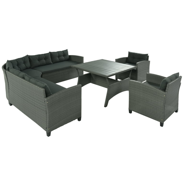 Deuba rattan discount sofa