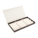thumbnail image 1 of Caja de gafas Caja de gafas de de Almacenador de lentes de almacenamiento Organizador de de Organizador para la tienda Cajón de escritorio de Café, 1 of 8