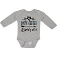 thumbnail image 3 of Inktastic My Gigi Loves Me Boys or Girls Long Sleeve Baby Bodysuit, 3 of 5
