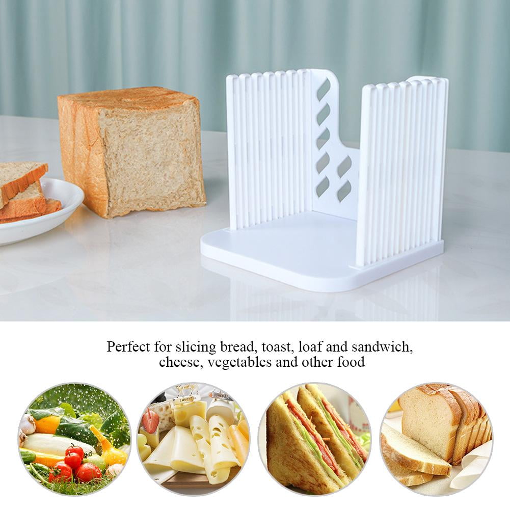 Bread Slicer Cutter Molds Toast Loaf Sandwich Cutting Slicing Tool Kitchen B3O0 