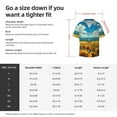 thumbnail image 2 of Cauagu Field Bicycle Young Sunflower Men's Short Sleeve Button Down Hawaiian Shirt for Men Bowling Shirts Casual Summer Beach Shirt,4X-Large, 2 of 6
