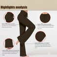 thumbnail image 7 of KyCheLot Womens High Waist Yoga Pants Straight Leg Loose Bootcut Stretchy Comfy Workout Pants, 7 of 7