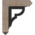 thumbnail image 3 of 3 1/2"W x 20"D x 23"H Bradford Arts & Crafts Ironcrest Smooth Bracket, Douglas Fir (1 1/2"W x 12"D x 15"H Iron Bracket), 3 of 5
