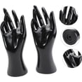 thumbnail image 3 of YISITIAN Hand Model Display Rack Handfor Display Stand Sturdy Plastic Mannequin Hands for Jewelry Organizer CJ919-14843, 3 of 9