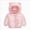 Pink, variant on Winter Jacket for Girls 6 12 18 24 Months 3T 4T 5T Puffer Jacket Kids Warm Zip Up Outerwear School Casual Shiny Jacket for Toddler Outwear Pink Jacket