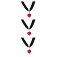 thumbnail image 1 of Sonducket Collar brillante chica clavícula cadena colgante moda exquisita clavícula cuello joyería novia gargantilla decoración rojo Type1 NO1, 1 of 6