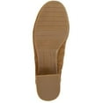 thumbnail image 4 of REACTION KENNETH COLE Womens Brown Stretch Comfort Road Round Toe Block Heel Zip-Up Booties 9, 4 of 4