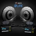 thumbnail image 2 of R1 Concepts Front Rear Brakes and Rotors Kit |Front Rear Brake pads| Brake Rotors and Pads| Euro Ceramic Brake Pads and Rotors WHTN2-56001, 2 of 5