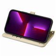 thumbnail image 2 of Funda Cartera FOXDOCK para iPhone 13 Mini , Flip PU con Relieve de Gatos y Perros, Tarjetero y Soporte, 2 of 6