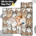 thumbnail image 4 of Corgi Crowd Toddler Nap Mats for Kids Preschool,Sleeping Mat Bag or Kids,Toddler Sleeping Bag,Toddler Nap Mat or Daycare, 4 of 6