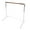 Curved Single Bar 4ft White - Single White coffee, variant on Artan Balance Ballet Barre with Adjustable Height - Curved Leg Single Bar Lower Extra Bar, 4 ft